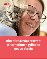 www.waz.de/409200468 👈😺Tina Strunk und Ulrike Mittelkötter haben ein Herz  für Katzen, die kein Zuhause besitzen. Mit ihrem Verein „Samtpfoten Witten“  wollen sie den Tieren viel Leid ersparen. Die Frauen retten zum Beispiel