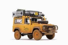 Defender camper land rover defender 110 landrover defender pick up land rover camping range rover off road expedition truck offroader camel trophy land rover gallery. Kleine Klassiker Land Rover Defender 90 Camel Trophy Borneo 1985 Dirty 1 18 Almost Real