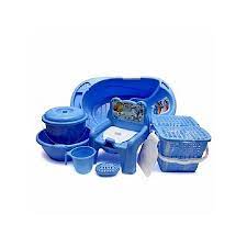 A just bathed baby is so sweet. Cherish Baby Bath Set Blue Jumia Nigeria