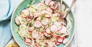 Fenchelsalat Mit Radieschen Und Zitrusdressing Rezept Rezepte Radieschen Rezepte Kalte Gerichte
