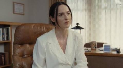 Renate Reinsve in 'Backrooms.' In theaters May 29. 📷 A24