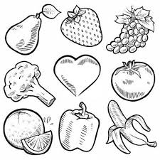 Great supplement for a garden program, at home gardening project or after a visit to the farmer's market. Color Printable Fruit And Vegetable Coloring Sheets Fruits Vegetables For Kids Reading Fruits And Vegetables Coloring Pages For Kids Coloring Pages Mathematics Teaching In The Middle School Answers Division Questions With Remainders