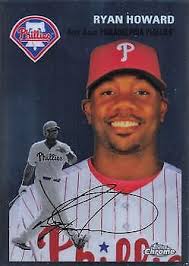 Ryan Howard 2023 Topps Chrome Platinum Anniversary #411 Philadelphia  Phillies