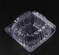 Plastic Fruit Clamshell 500g - Clear Recyclable PET Tray