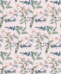 Birds Of Paradise Wallpaper The Range Birds Of Paradise Wallpaper In Pink Lady From The Wallpaper Republic Collection By Milton King Paradise Wallpaper Bird Wallpaper Wallpaper