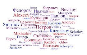 However, i'm curious whether that's, generally, how i should address a professor with two surnames. Most Popular 100 Russian Last Names