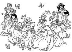 Onder andere van belle, assepoester, rapunzel, sneeuwwitje, doornroosje, pocahontas en de prinses en de kikker. 900 Ideeen Over Kleurplaten Kleurplaten Kleuren Kleurboek