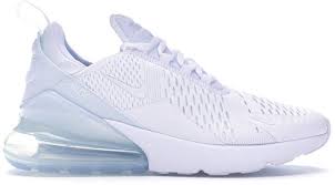 Nike Air Max 270 Triple White W In 2020 Cute Nike Shoes White Nike Shoes Nike Air Shoes