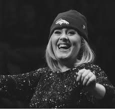 God Bless Her Wearing A Broncos Hat Adele Photos Adele Live Adele
