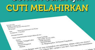 Contoh surat cuti melahirkan untuk pns. Contoh Surat Izin Cuti Melahirkan Yang Baik Dan Benar Massiswo Com