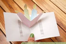 Skip the store and learn how to make a pop up card at home. How To Make A Birthday Cake Pop Up Card Robert Sabuda Method