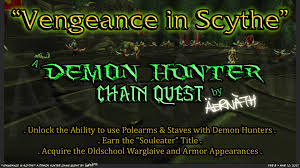 How to get legion demon hunter class mount in bfa or shadowlands? Artstation Vengeance In Scythe By Aernath Gorkem Nurata