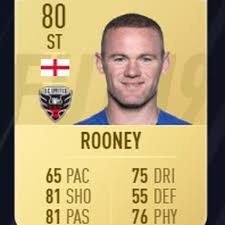 You look at wayne rooney at euro 2004 when he set his marker to be one of the best in the world. Wayne Rooney Tops D C United S Ratings For Fifa 19 Black And Red United