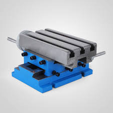 Milling Machine Bench Drill Vise Fixture Worktable X Y Axis Adjustment Table Milling Machine Work Table Milling