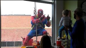 Maybe you would like to learn more about one of these? Superhero Team Brings Smiles And Clean Windows To Patients At Children S Hospital Abc News