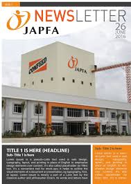 Kami ada di 60 kota di indonesia. Japfa Newsletter Dummy