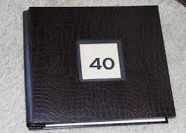40th Birthday Gift Ideas For Brother For My Brother S 40th Birthday My Sister And I Came Up With A Unique Gift Idea She Asked F Scrapbook Gift 40th Birthday Gifts Birthday Diy Gifts Bestfriend