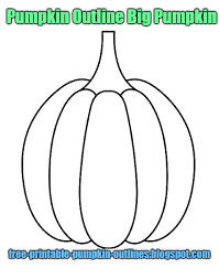 Pumpkin Outline With Face Simple Free Printable Pumpkin Outlines Pumpkin Outline Biggest Pumpkin Pumpkin
