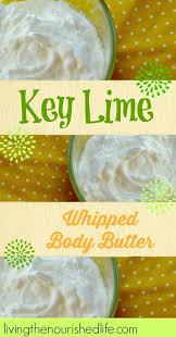 Key Lime Whipped Coconut Oil Body Butter Recipe Beurre Fait Maison Pour Le Corps Soins De La Peau Naturels Et Creme Pour Le Corps