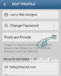 Berikut ini ialah tahapan serta langkah cara untuk membuatnya. 3 Cara Mengunci Foto Instagram Agar Private