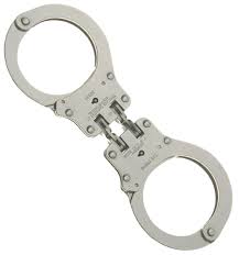 Smith & wesson model 300 hinged handcuff blued. Peerless Model 801 Hinged Handcuffs Nickel Finish