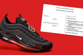 Nike said in the lawsuit that the company, mschf product studio inc, infringed on. Nike Sues Mschf Over Lil Nas X Satan Shoes Project Solesavy