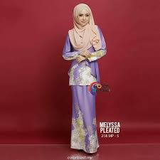 Color blast closet ei tegutse valdkondades spetsialiseeritud disain. Color Blast Closet Melyssa Pleated Kurung Muslimah Fashion Two Piece On Carousell