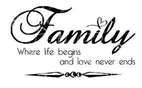 Download Download Family Wall Decor Saying Where Life Begins Love Etsy