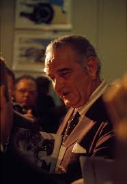 LBJ Visits Sid Richardson College