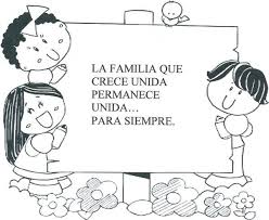 Dibujos De La Familia Para Colorear 2 Poesia De La Familia Dia De La Familia Imagenes De Familia