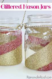 Glitter Mason Jars How To Glitter Mason Jars In 30 Minutes Or Less Glitter Mason Jars Mason Jars Jar Crafts