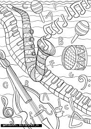 Free printable musical instruments coloring pages. Pin By Coloring Pages For Adults On Coloring Music Music Coloring Sheets Music Coloring Color Activities