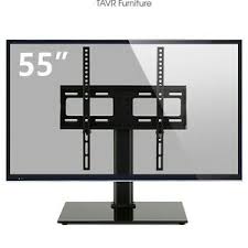 Freestanding fireplaces media dressers tv consoles tv stands wall mounted floating tv stands buy online & pick up in stores all delivery options same day delivery include out of stock for. Universal Tv Stand Base With Swivel Mount For 27 55 Inch Flat Screen Tvs 761330649535 Ebay