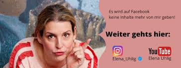 Ö sonntag um 22.15 uhr live bei instagram. Elena Uhlig Facebook