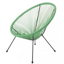Design, confortable et pas chère, retrouvez toute notre gamme de fauteuils et chaises de jardin. Fauteuil De Jardin En Resine Tressee Vert Alava