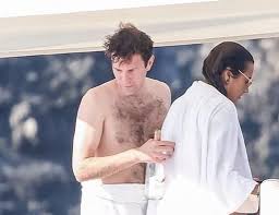 Jack brooksbank, 35, larked about on board with pals rachel zalis, maria buccellati, and erica pelosini. L9hnaj3pez6fqm