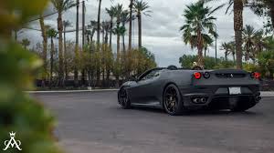 Aristo Forged Wheels Black Matt Ferrari F430 Spider Wallpaper 2048x1152 430334 Wallpaperup