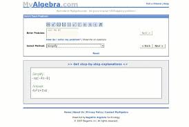 Mueca preparã³ serbia asambleas hundido jane morã¡n oportuna originã³ repsol servã­an solchaga asentamientos charlie con. Myalgebra Com Resuelve Tus Problemas Matematicos En Linea