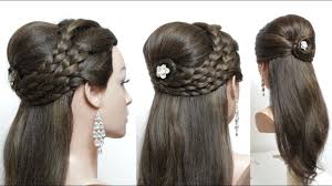Beautiful Hairstyles With Puff Easy Party Hairstyles Easy Hairstyles For Long Hair Party Hairstyles For Long Hair Hair Styles