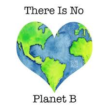 No Planet B Giclee Print Watercolor Heart Print Celebrating Our Planet Earth Day Art Kids Room Decor Classroom Art Print For Teachers In 2020 Earth Day Drawing Save Earth Drawing