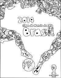 Tokyo, hong kong and shanghai. Coloring Page 2014 Fifa World Cup 15