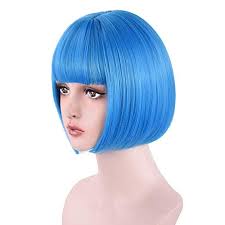 Black Bob Wig With Bangs Amazon Amazon Com Reecho 11 Short Bob Wig With Bangs Synthetic Hair For White Black Women Color Black Gateway Short Bob Wigs Wigs With Bangs Bob Wigs