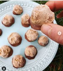 These truly are the best ever buckeye truffles! Vegan Buckeye Truffles Chocolate Protein Powder Tray Bakes Melting Chocolate