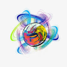 Color Volleyball Volleyball Clipart Colored Volleyball Volleyball Png Transparent Clipart Image And Psd File For Free Download Volleyball Clipart Color Clip Art