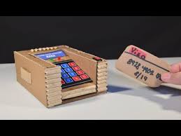 Use our credit card number generate a get a valid credit card numbers complete with cvv and other fake sample valid credit card numbers: How To Make Credit Card Machine At Home Simple Easy Project Youtube