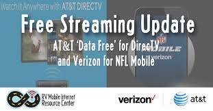Are you mirroring the screen to do that? Free Streaming Update At T S Data Free Tv Verizon S Nfl Mobile Partnership Mobile Internet Resource Center