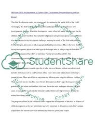 Child care and observation essay 2 homework example. Observation Report Project On Early Childhood Facility Research Paper