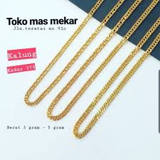 Maka dari itu emas lebih cocok dijadikan sebagai investasi jangka panjang karena harga emas dalam jangka pendek akan dipengaruhi oleh kondisi perekonomian dan juga tingkat suku bunga yang berlaku. Kalung Emas Asli Kadar 375 Shopee Indonesia