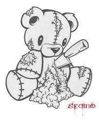 Her ship's tattoos were inspired by illustrations done by an american artist named lynd ward. 12 Teddy Bear Tatoo Ideas Voodoo Doll Tattoo Doll Tattoo Voodoo Dolls