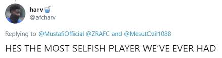 Dakikasında ayak bileği dönen mesut özil, sakatlanarak oyuna devam. Shkodran Mustafi Angers Arsenal Fans By Bidding Farewell To Unselfish Mesut Ozil In Bizarre Tweet Daily Mail Online